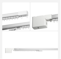 Умный карниз для штор Яндекс, длина 1,8-3м, работает с Алисой, Zigbee, YNDX-00591