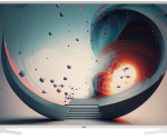 Телевизор 43" DLED 4K UHD WHITE SALUT SMART 43U691T LEFF