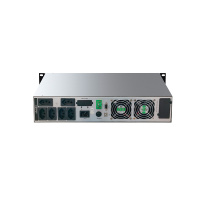 Онлайн ИБП MR-US1KRT-HTIE, 1кВА/1кВт, 36В, Вход: С14, Выход: 8*IEC C13, без батареи, стоечный