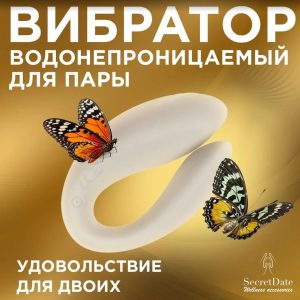 Вибратор водонепроницаемый для пары с дистанционным управлением SD-CS10P17 SECRETDATE