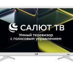 Телевизор 24" DLED FHD WHITE SALUT SMART 24F691T LEFF