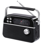 Радиоприёмник Vega 5Вт FM/AM/SW/BT/USB/TF/1200мАч черный 65179  DEFENDER