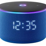 Умная колонка Яндекс Станция Мини 3 Про с Алисой, Zigbee, синий, YNDX-00059BLU