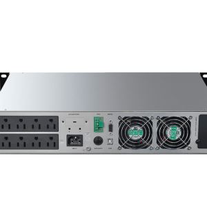 Онлайн ИБП MR-US3KRT-HTIE, 3кВА/3кВт, 96В, Вход: С20, Выход: 8*IEC C13 + 1*IEC C19, без батареи, стоечный,
