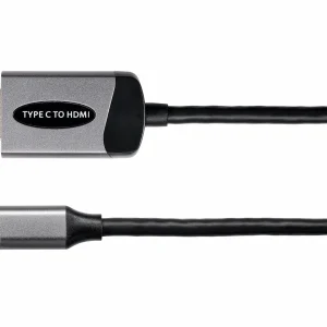 Кабель-адаптер USB3.1 Type-Cm -HDMI A(m) 4K@60Hz, 1.8m, Telecom