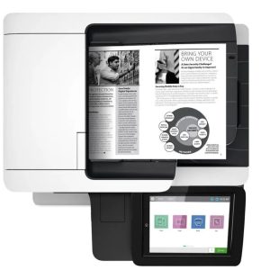 МФУ лазерный HP LaserJet Enterprise M528f (1PV65A) A4 Duplex Net белый