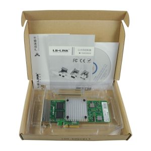 Сетевой адаптер LR-LINK Intel I350 AM4 PCI-E x4 1GB 4 x RJ45 I350-T4