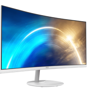 Монитор MSI 34" PRO MP341CQW 1500R, 21:9, VA, UWQHD, 1/4ms, 100Hz, 300cd, HDMI, DP, SPK