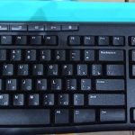 Клавиатура + мышь беспроводные 2.4G EN/RU черный MK270