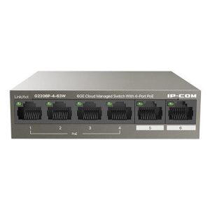 Коммутатор 6GEPORT 4POE IP-COM