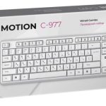 Клавиатура + мышка LINE MOTION C-977 RU WHITE