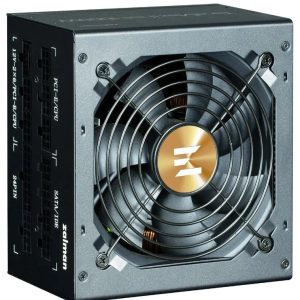 Блок питания ATX 12V Ver3.1 1000W 80+GOLD APFC 12cm fan 24pin 2x(4+4)pin 4x8pin 16pin(12VHPWR) 3xMolex+FDD 1xPCI-E 12xSATA черный