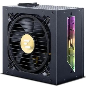 Блок питания ATX 12V Ver3.1 1000W 80+GOLD APFC 12cm fan 24pin 2x(4+4)pin 2x8pin CPU 3xMolex+FDD 4x6/8pin 1xPCI-E 12xSATA 3pin ARGB черный