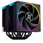 Кулер для процессора 270W S_MULTI 4pin PWM 2x12cm fan FROZN A620 ARGB черный ID-COOLING