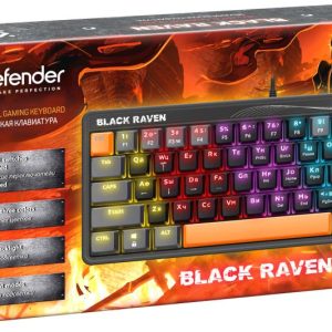Клавиатура MECHANICAL BLK RAVEN GK-417 RU RGB