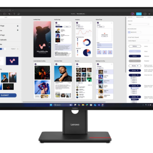 Монитор Lenovo 31.5" T32UD-40, 16:9, IPS, UHD, 4ms, 350cd, 60Hz, HDMI, DP, USB, USB-C, LAN, HAS