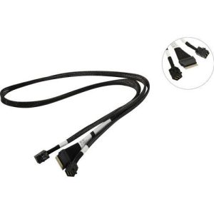 Кабель SFF-8654 x8 - 2xSFF-8643 x4