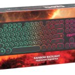 Клавиатура USB OZOTH GK-106 BLACK RU