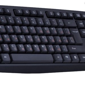 Клавиатура USB HB-164 RU10 CONCEPT BLACK