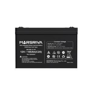 Герметичная свинцово-кислотная батарея MR-PBL12-100, 12B/100Ач, 28кг,