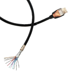 Шнур аудио-видео HDMI-HDMI версия 2.1 золото 5 м