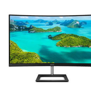 Монитор Philips 31,5" 322E1C/01 1500R, 16:9, VA, FHD, 4ms, 250cd, 75Hz, VGA, HDMI, DP