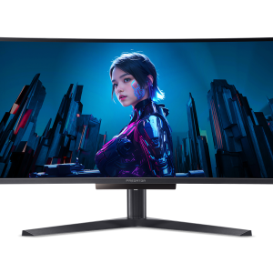 Монитор Acer Predator 49'' X49Xbmipphuzx 1800R, 32:9, QD-OLED, DQHD, 0,03ms, 250cd, 240Hz, HDMI, 2xDP, USB, USB-C, SPK, HAS