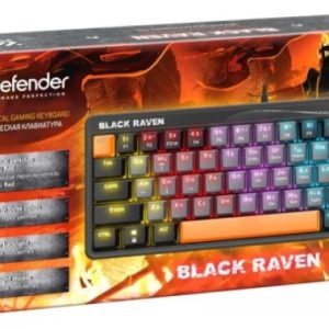 Клавиатура MECHANICAL BLK RAVEN GK-417 RU RGB