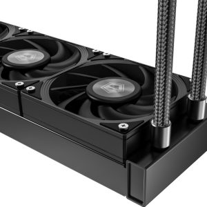 Кулер для процессора водяной 350W S_MULTI 4pin PWM 3x12cm Fan ARGB Black
