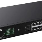 Коммутатор Ethernet 26GE+2SFP с 24 портами PoE TEG1128P-24-250W TENDA