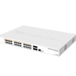 Маршрутизатор 24 POE+/SFP+