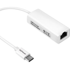 Адаптер TYPE-C(M)/RJ-45(F) WHITE