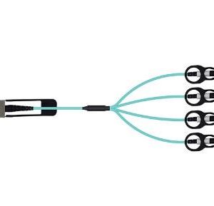 Кабель AOC QSFP+-4XSFP+ 3M