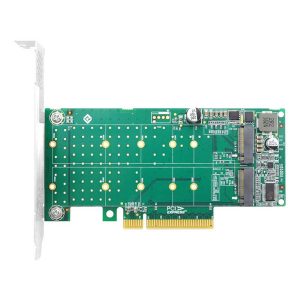 Адаптер(переходник) LR-LINK PCIe - M.2 для двух NVMe накопителей 2230, 2242, 2260, 2280, 22110 PCIe 3.0 x8