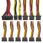 Блок питания для сервера 500W ServerPRO-500ADS ATX 2V Ver2.3 80+ APFC2x8cm Fans 24pin 1x(4+4)pin 1x(6+2)pin PCI-E 6xSATA 3xMolex черный