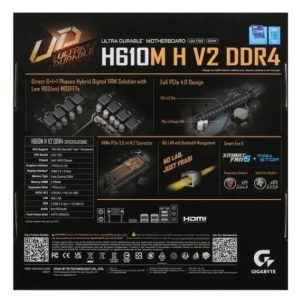 Материнская плата H610 S1700 MATX