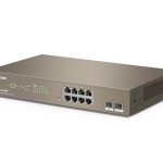 Коммутатор 8GE/2SFP POE MANAGED IP-COM