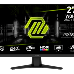 Монитор MSI 27" MAG 274QF X24, IPS,QHD, 0,5ms, 250cd, 240Hz, HDMI, DP