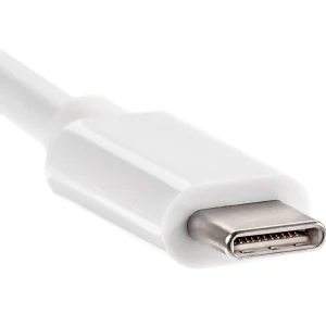 Кабель-соединительный Type-Cm-Type-Cm, 10Gbps, 60W,1.2 метра белый