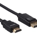 Кабель DP/HDMI 1.8M BLACK