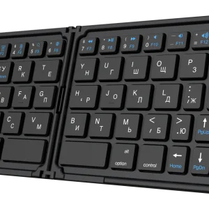 Клавиатура беспроводная Bluetooth 66кн+FN складная черн./бел.кл. Enigma SB-094