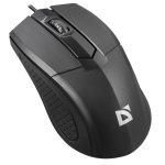 Мышка проводная USB OPTICAL OPTIMUM MB-270 3кн 1200dpi 1.8M BLACK