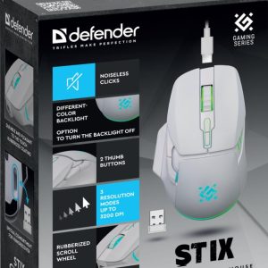 Мышь беспроводная STIX GM-009 белая