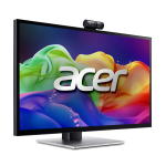 Монитор Acer 27'' PE270XTbmiiprcuzx Touch, 16:9, IPS, 5K UHD, 4ms, 400cd, 60Hz, HDMI, DP, USB, USB-C, CAM, SPK, HAS