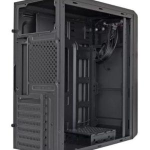 Корпус MIDITOWER ATX W/PSU 2xUSB аудио черный XP-332