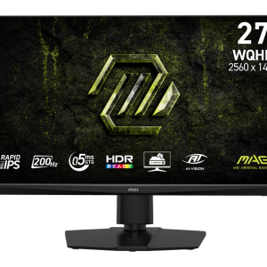 Монитор MSI 27" MAG 272QPF E20, 16:9, IPS, QHD, 0,5ms, 300cd, 200Hz, HDMI, DP, HAS