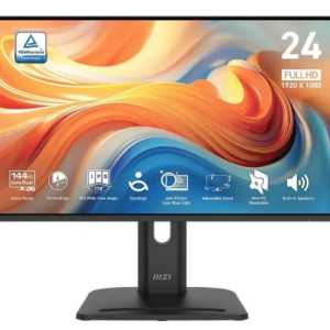 Монитор MSI 23,8" PRO MP245PG E14, 16:9, IPS, FHD, 1ms, 300cd, 144Hz, VGA, HDMI, DP, SPK, HAS