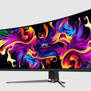 Монитор MSI 49"  MPG 491CQP QD-OLED 1800R, 32:9, QD-OLED, DQHD, 0,03ms, 250cd, 144Hz, HDMI, DP, USB, USB-C, HAS