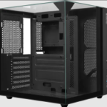 Корпус MIDITOWER CryoCube ATX Micro-ATX Mini-ITX W/O PSU USB1.1+3.0+Type-C+audio черный с окном