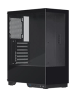 Корпус MIDITOWER HyperHub ATX Micro-ATX Mini-ITX W/O PSU USB3.0+2xUSB1.1+audio черный с окном